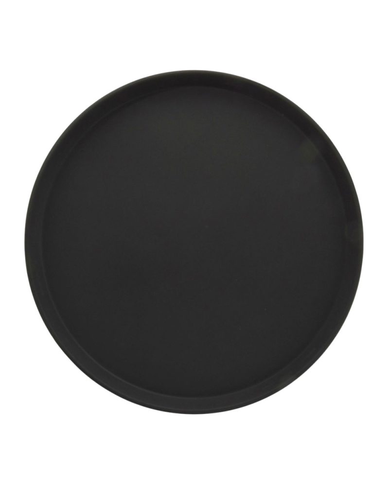 Round Nonskid Polypropylene Serving Tray